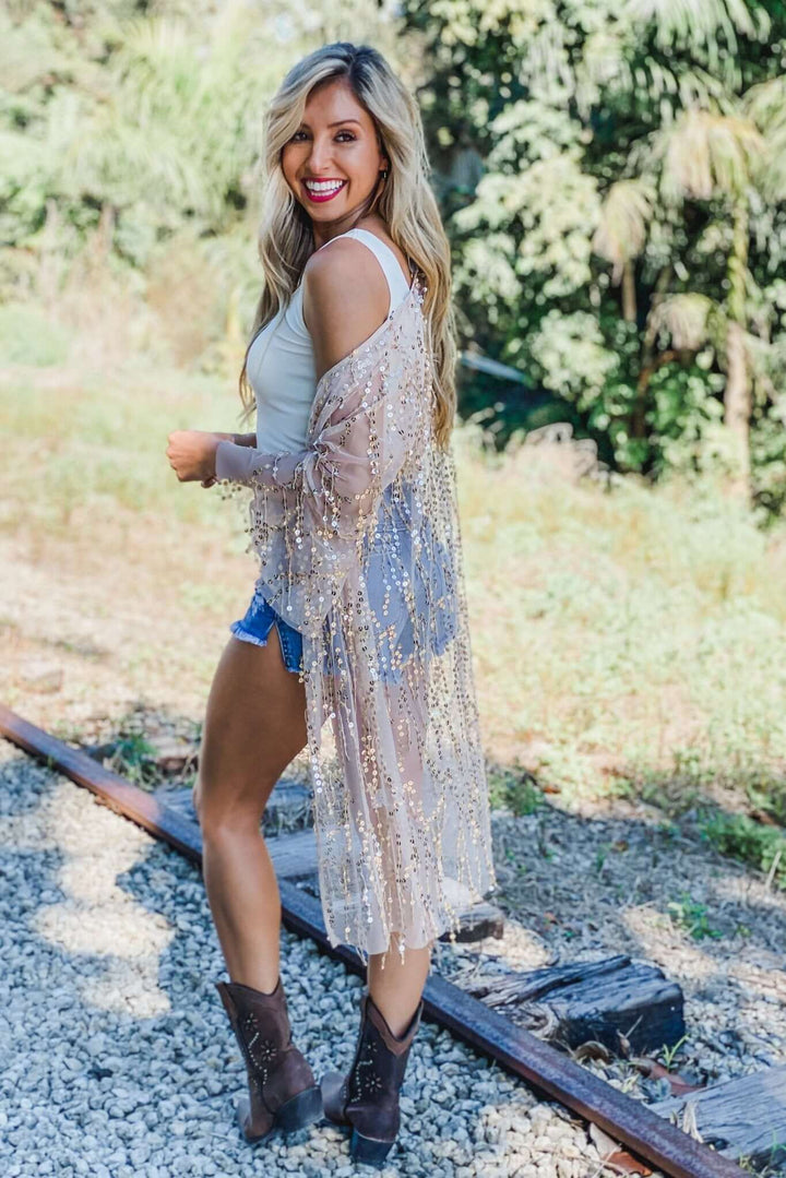 Omiryn™ | Party Sequin Kimono