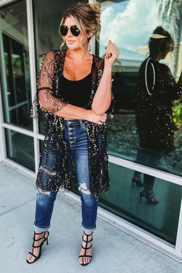 Omiryn™ | Party Sequin Kimono