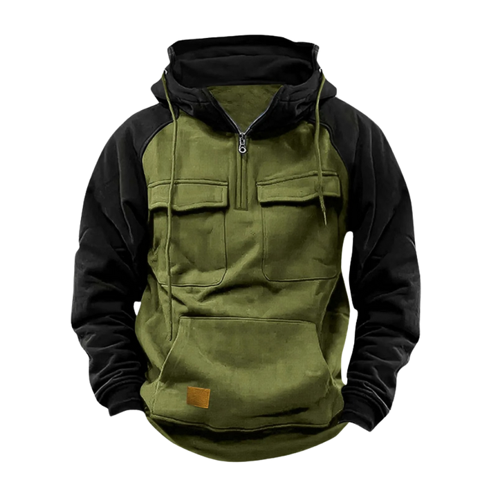 Ryan Two-Tone Utility Hoodie
