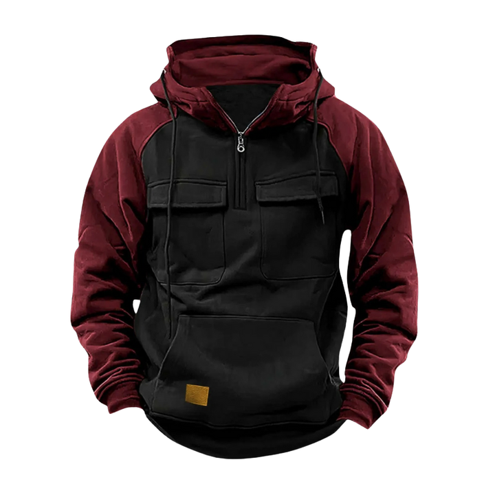 Ryan Two-Tone Utility Hoodie