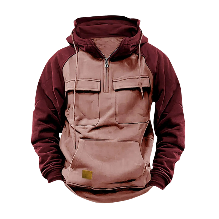 Ryan Two-Tone Utility Hoodie
