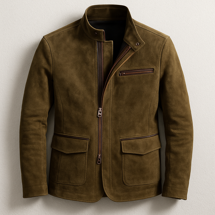 Atlas Suede Field Jacket