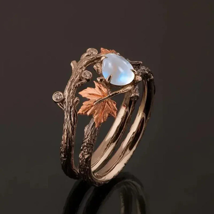 Harvest Glow Moonstone Ring