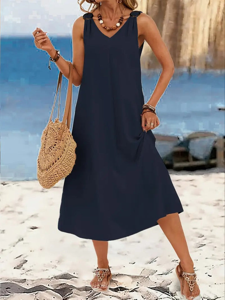 Olivia™ | Sleeveless Beach Dress