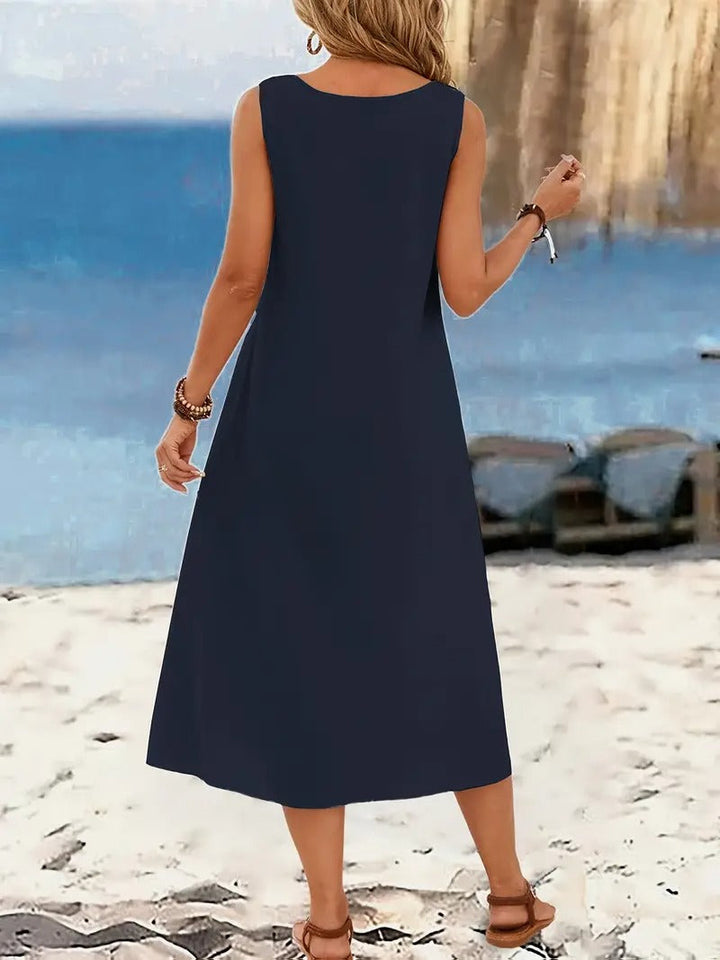 Olivia™ | Sleeveless Beach Dress