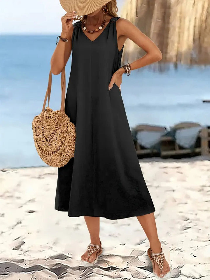 Olivia™ | Sleeveless Beach Dress