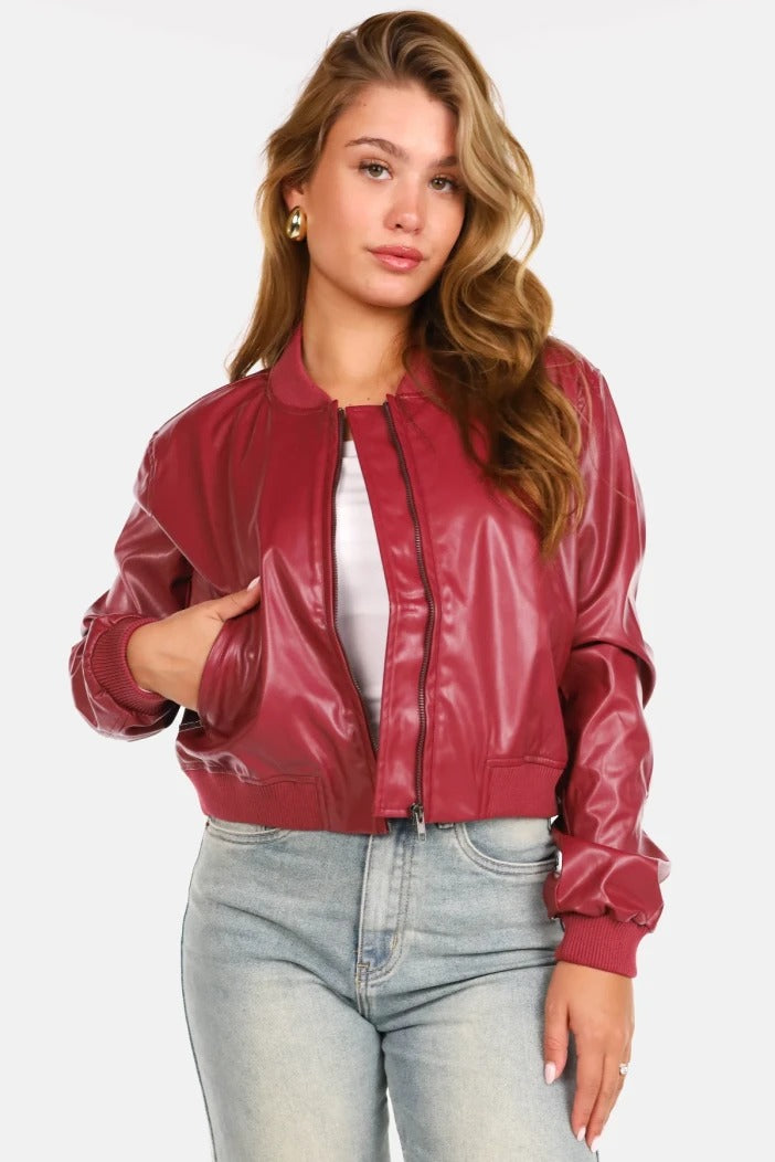 Azyra™ | Classic Leather Jacket