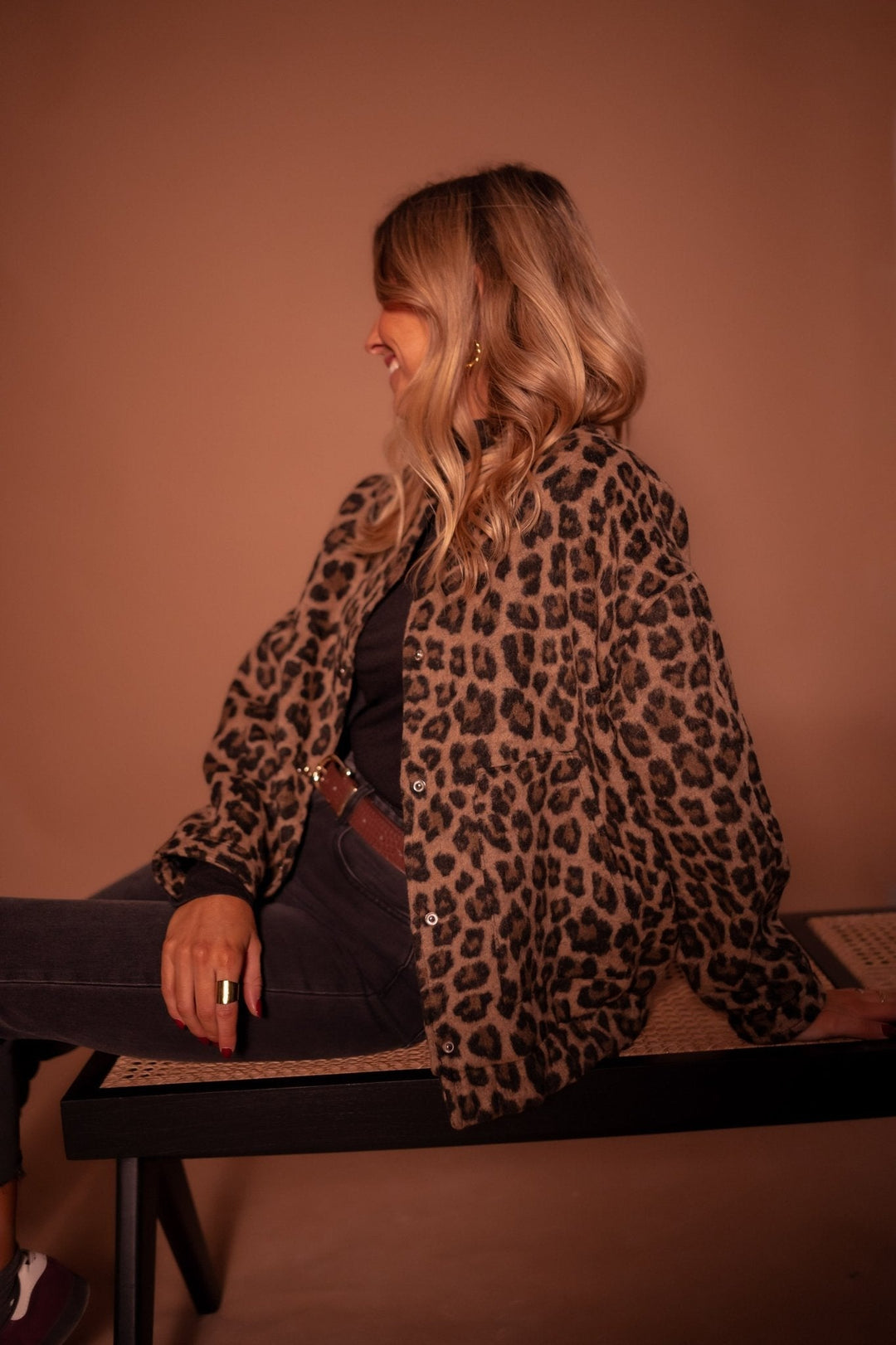 Luisa - Trendy Leopard Jacket