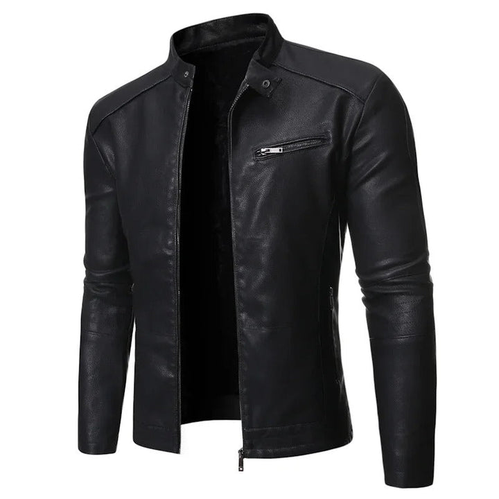 Antoine Elegant Leather Jacket