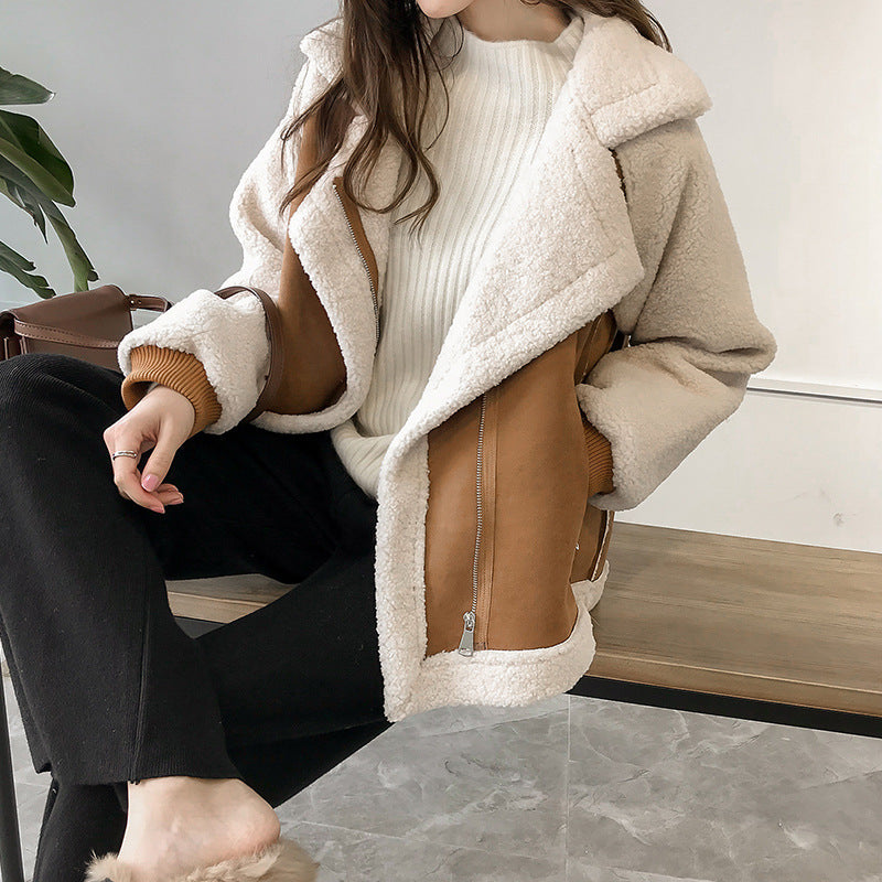 Erin - Chic Faux Shearling Jacket