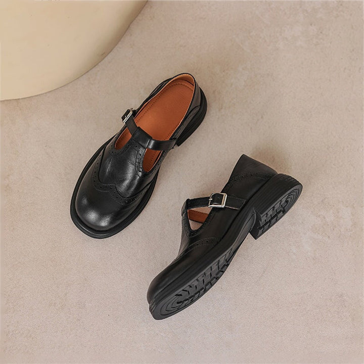 Cora | Elegant Orthopedic Leather Shoes