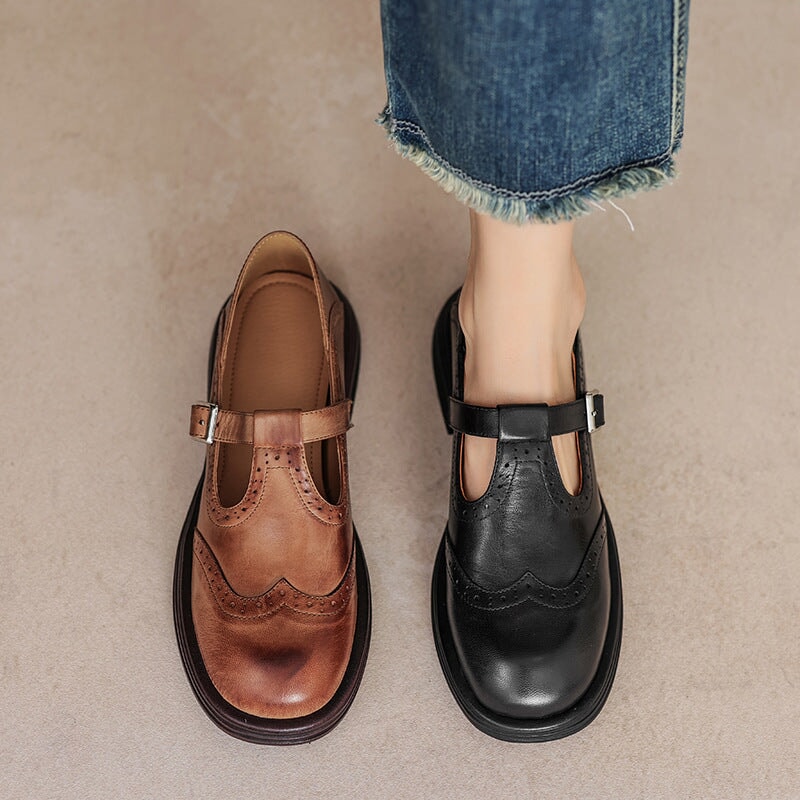 Cora | Elegant Orthopedic Leather Shoes