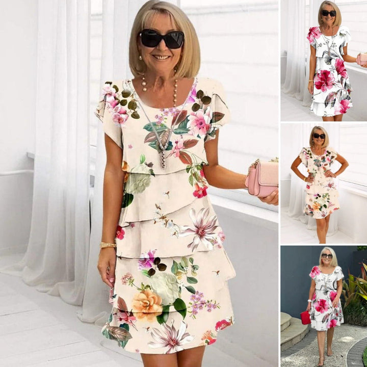 Lyra - Elegant Floral Dress