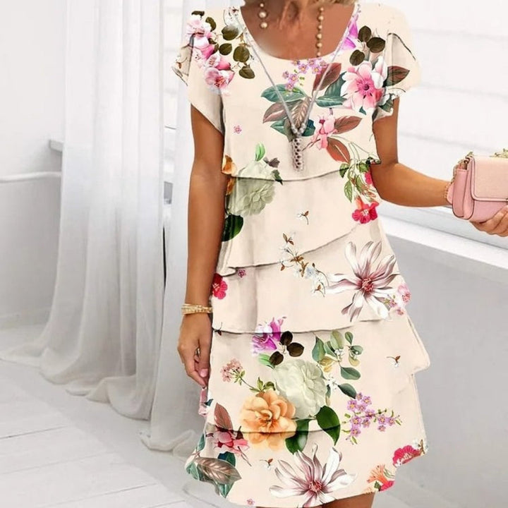 Lyra - Elegant Floral Dress