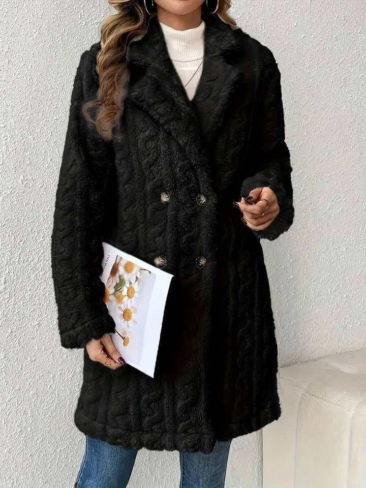 Léa - Cozy Faux Fur Coat